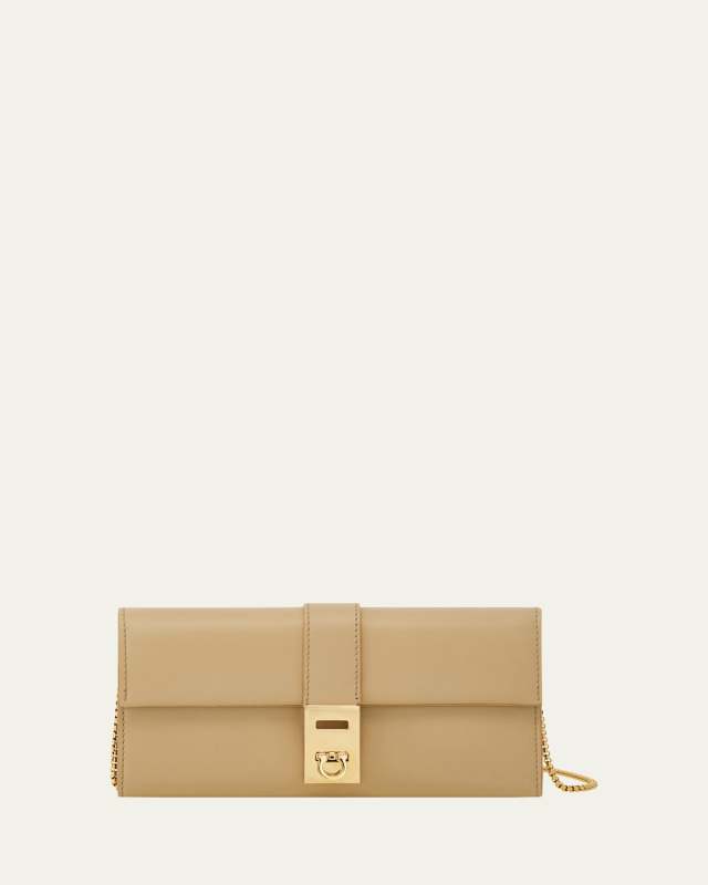 Hug Leather Wallet on Chain